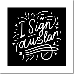 I Sign Auslan Posters and Art